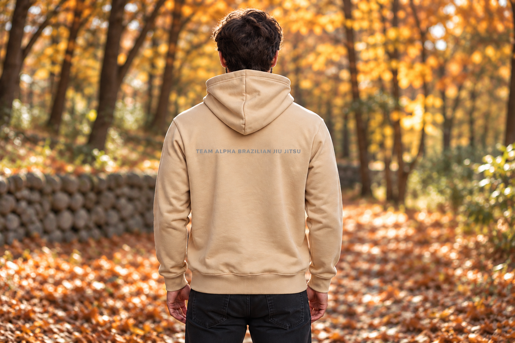 Fall Exclusive Team Alpha tan hoodie
